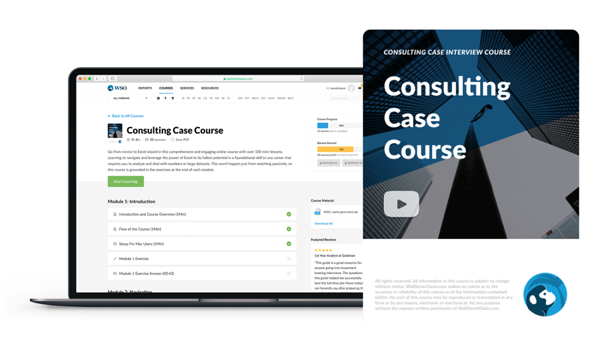 Consulting Case Study Course
