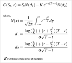 Black-Scholes Formula