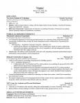 Real Estate Finance Resume