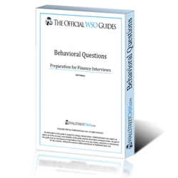 WSO Behaviroal Interview Guide WSO Behaviroal Interview Guide