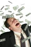 raining money