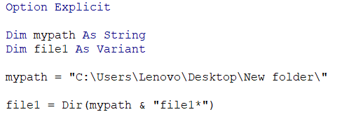 VBA Quick Reference for Opening and Closing a file from a specific location (2)