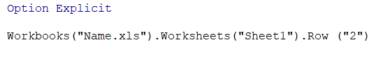 Selecting the worksheets, cells, rows & columns using VBA (6)