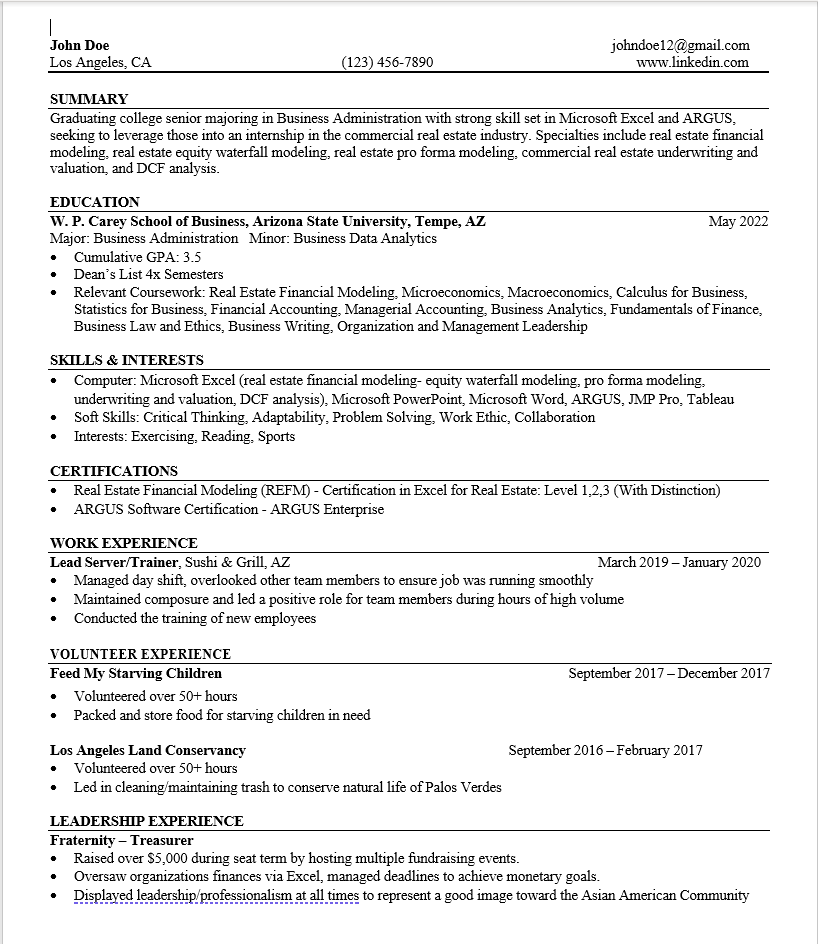 resume 