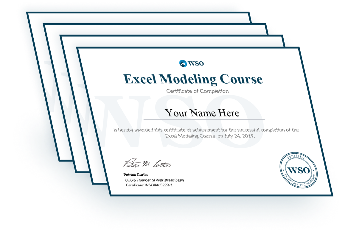 Foundation Course Certification of Completion