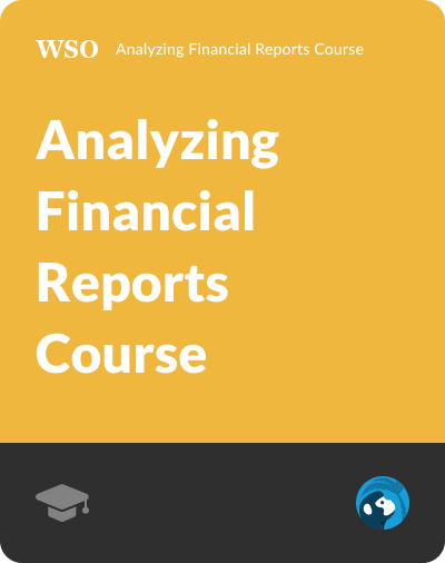 Analyzing Financial Reports Course Cover