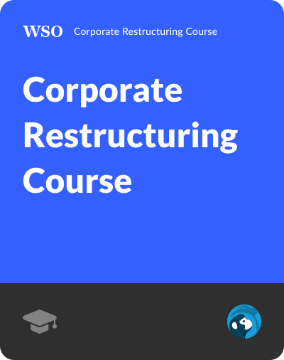 Corporate Restructuring Course Cover