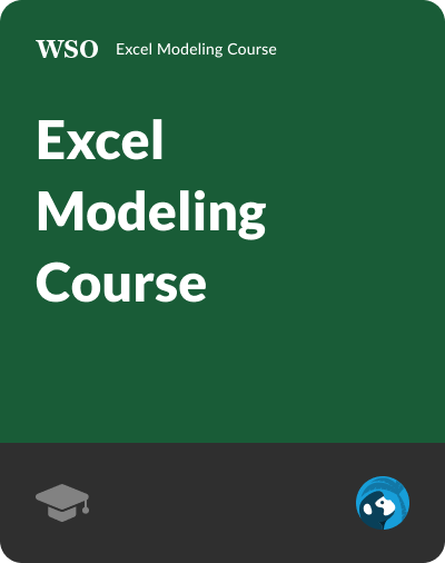 Excel Modeling Course