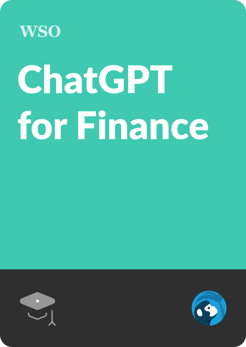 ChatGPT for Finance