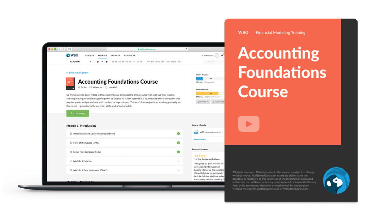 ACCOUNTING FOUNDATIONS COURSE