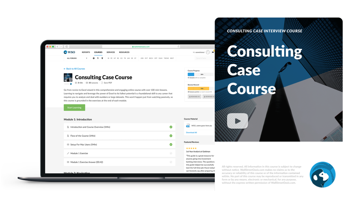 Consulting Case Interview Prep Course