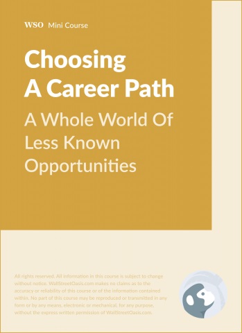Career Paths - Less Known