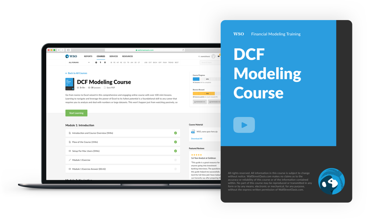 DCF Modeling Course