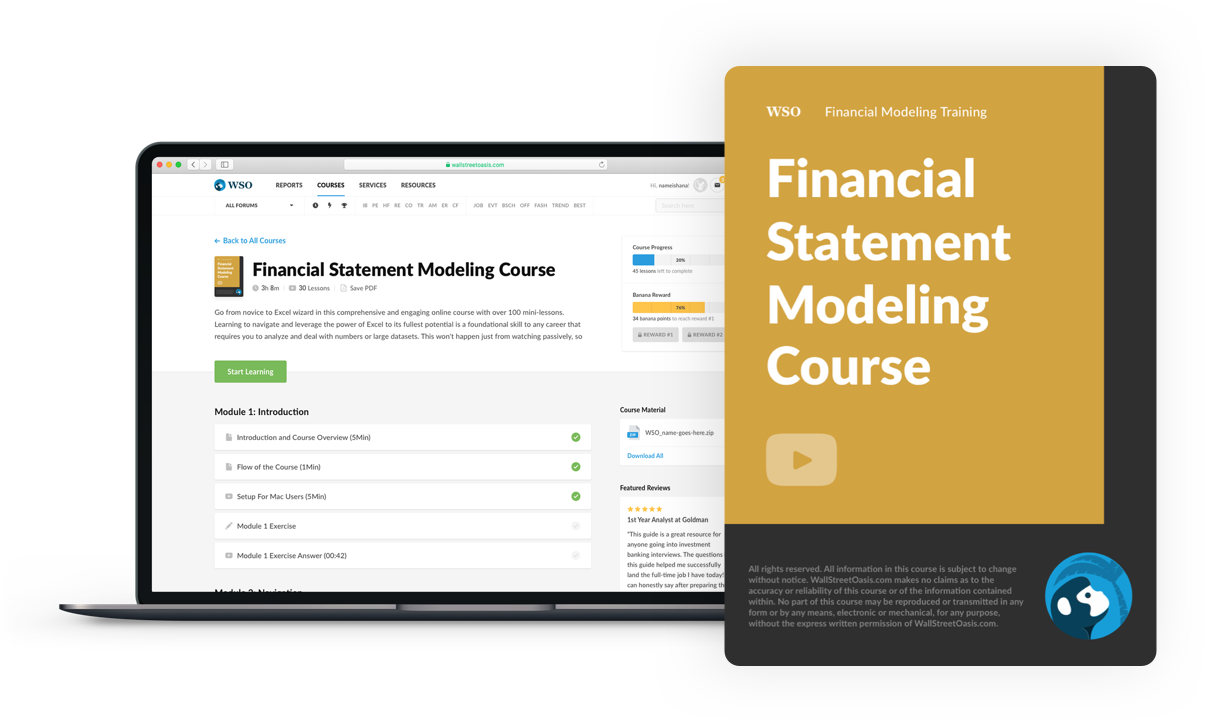 Financial Modeling Course