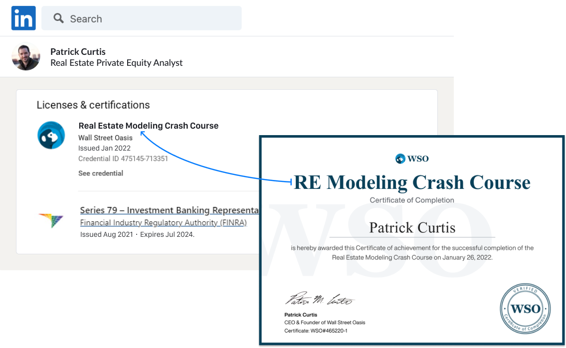 RE Crash Course Certificate