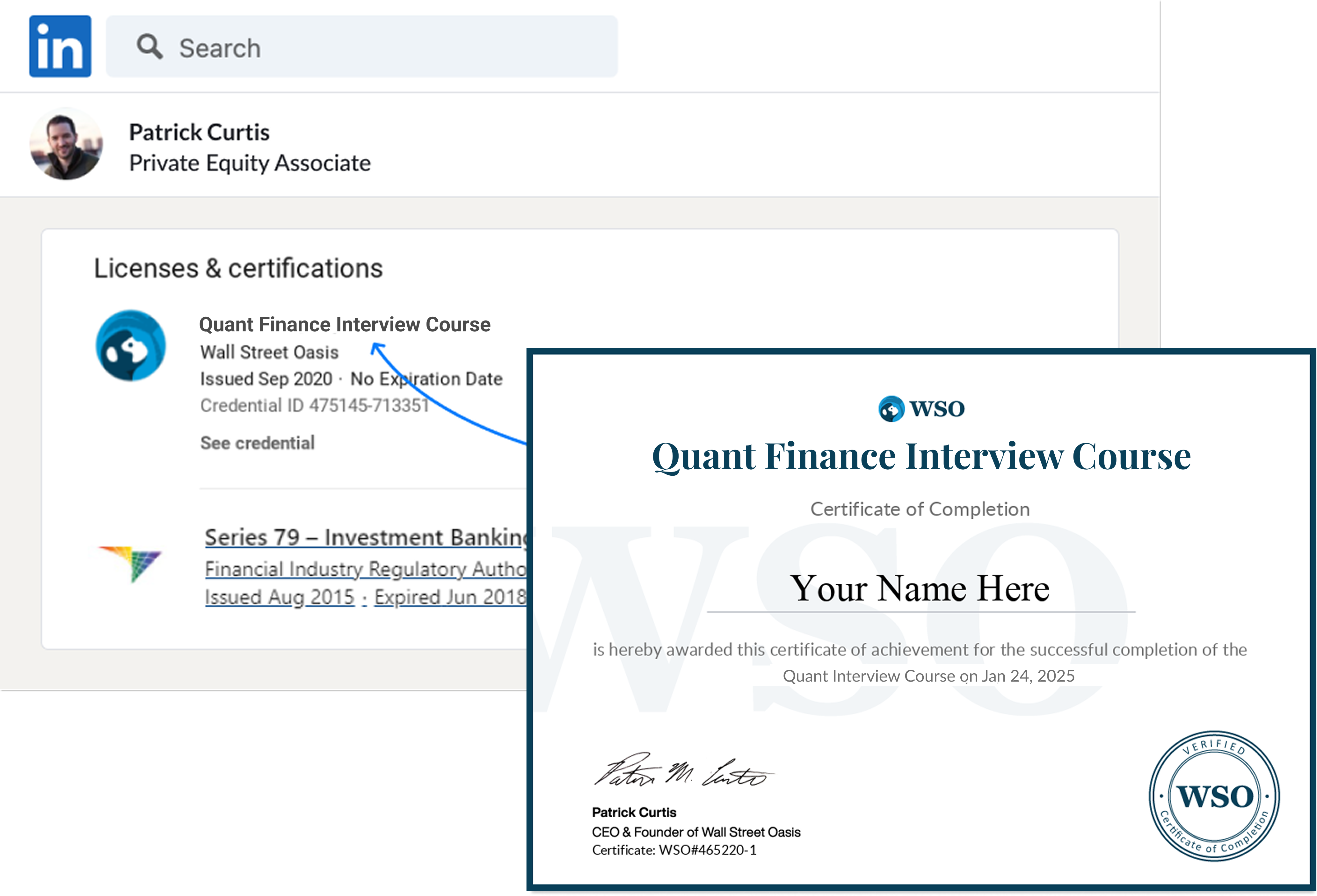 Quant Interview Certificate Course