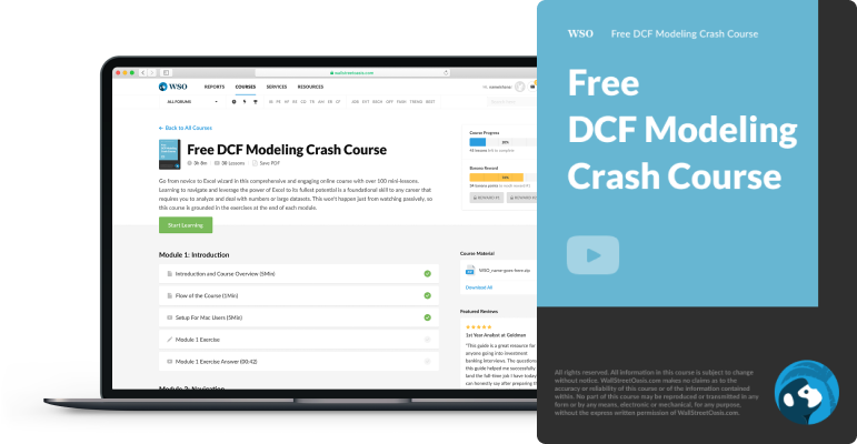 Free DCF Crash Course