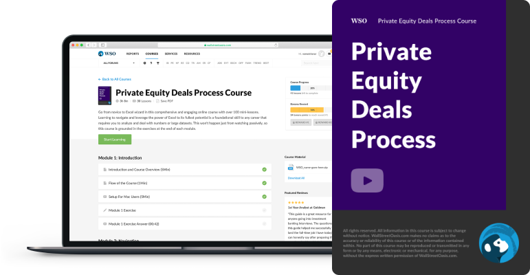Private Equity Deals Process