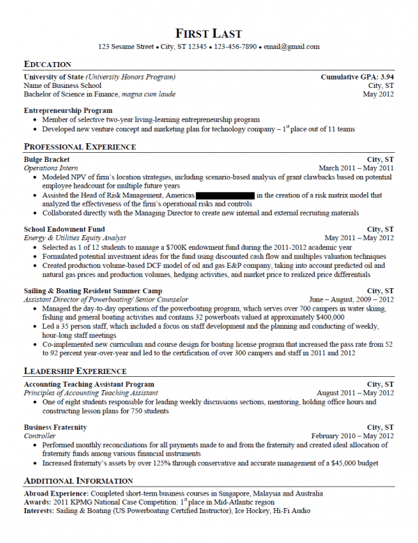 resume review request