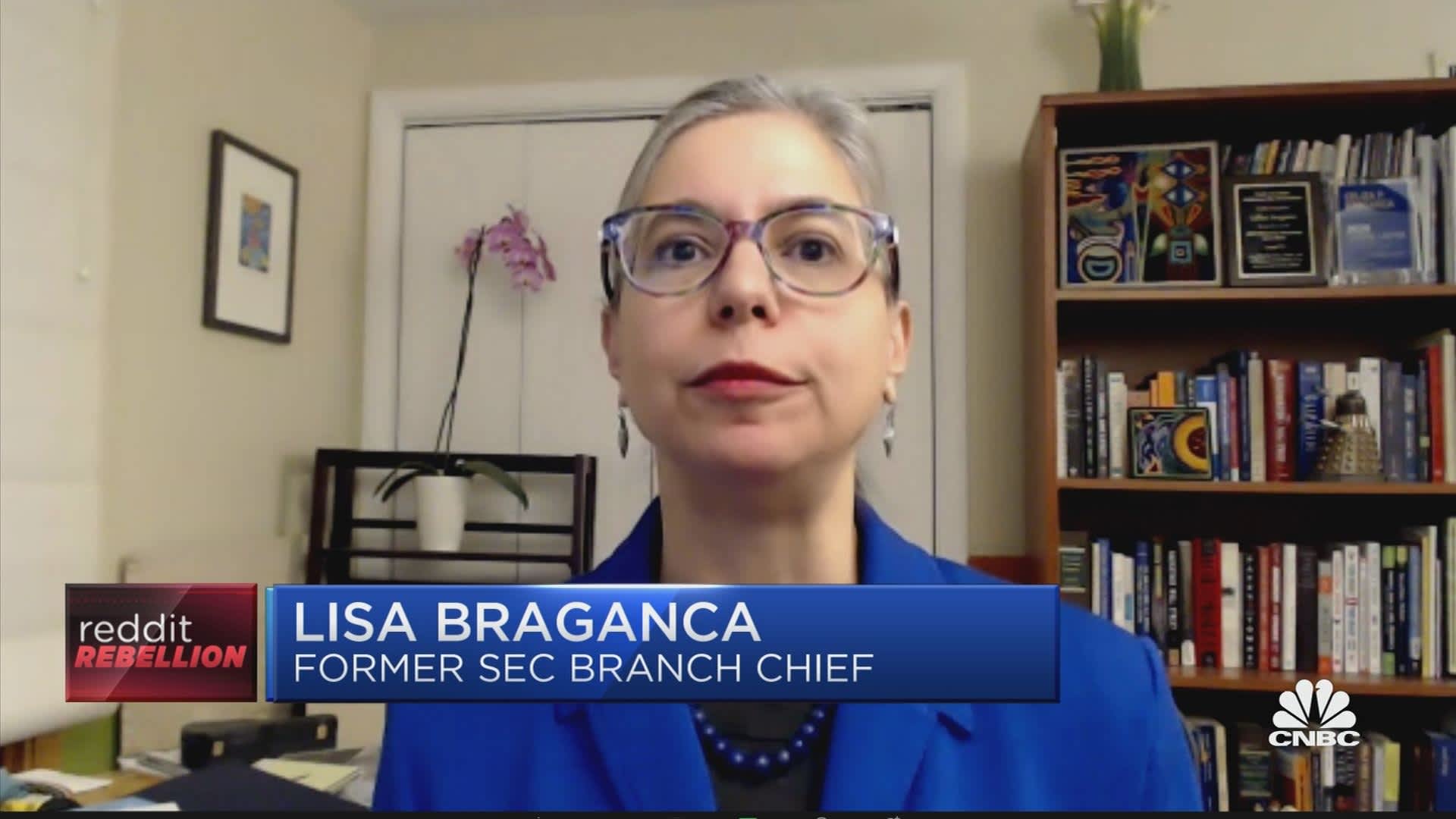 Former SEC Branch Chief – Lisa Braganca (Source: CNBC)