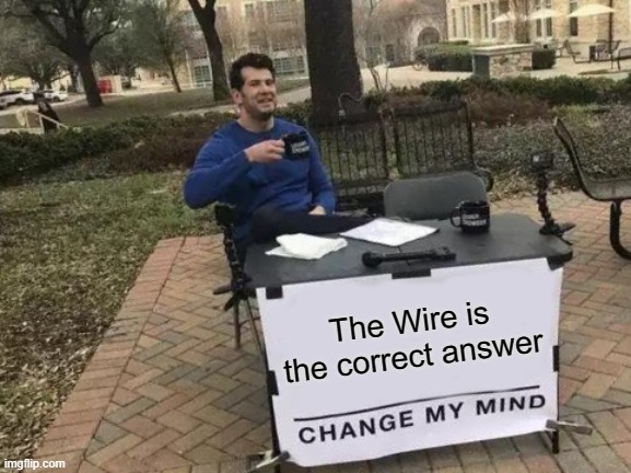 The Wire is the correct answer