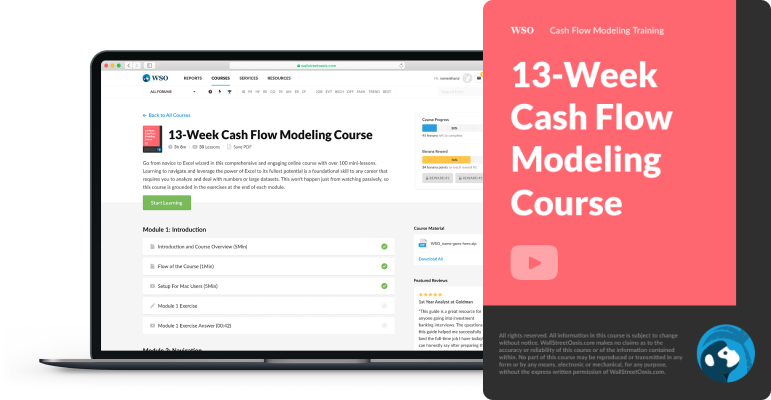 13-Week Cash Flow Modeling Course Cover