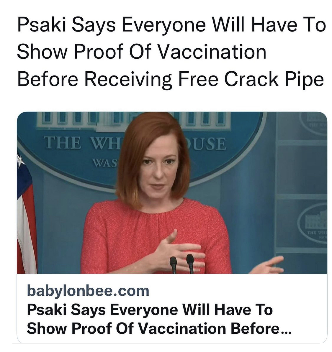 - 