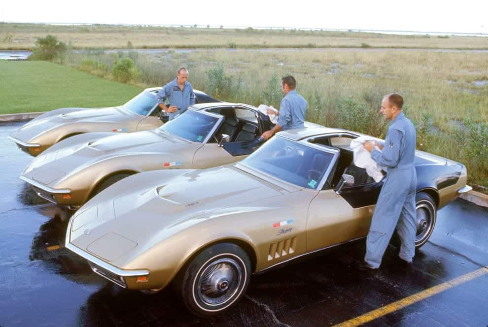 1969 Apollo XII Corvettes