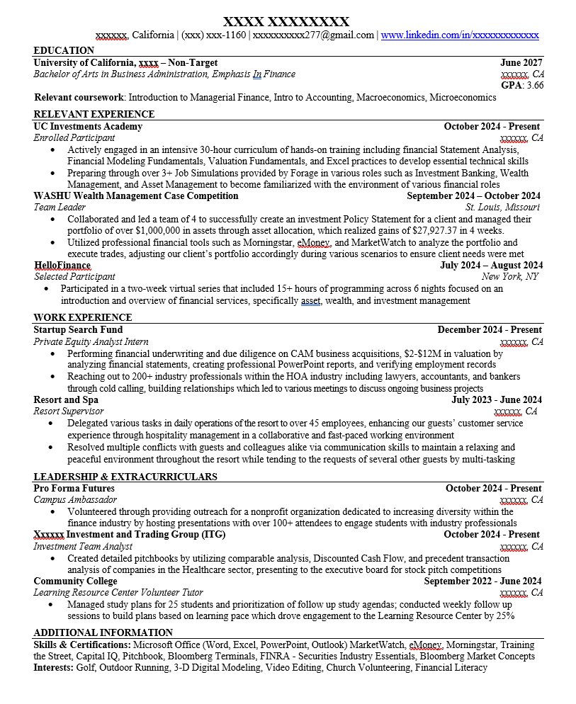Resume