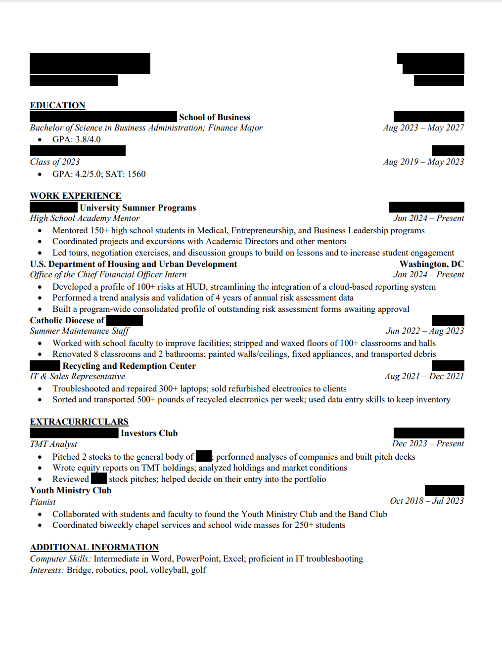 Resume