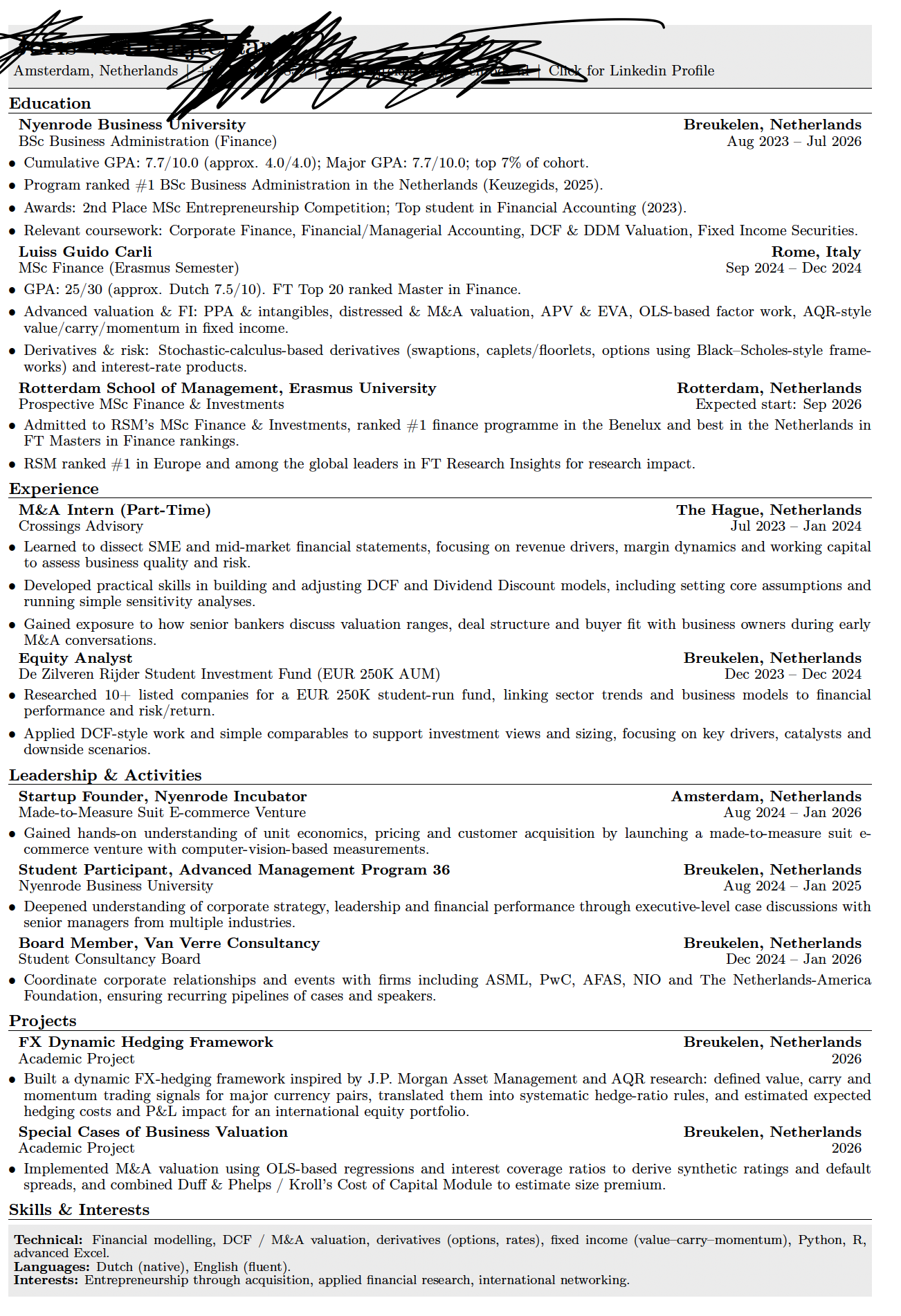 CV