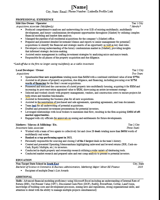 Resume