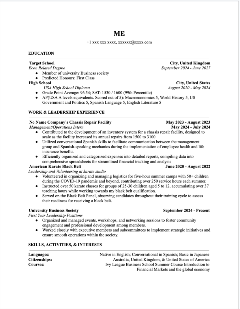 cv