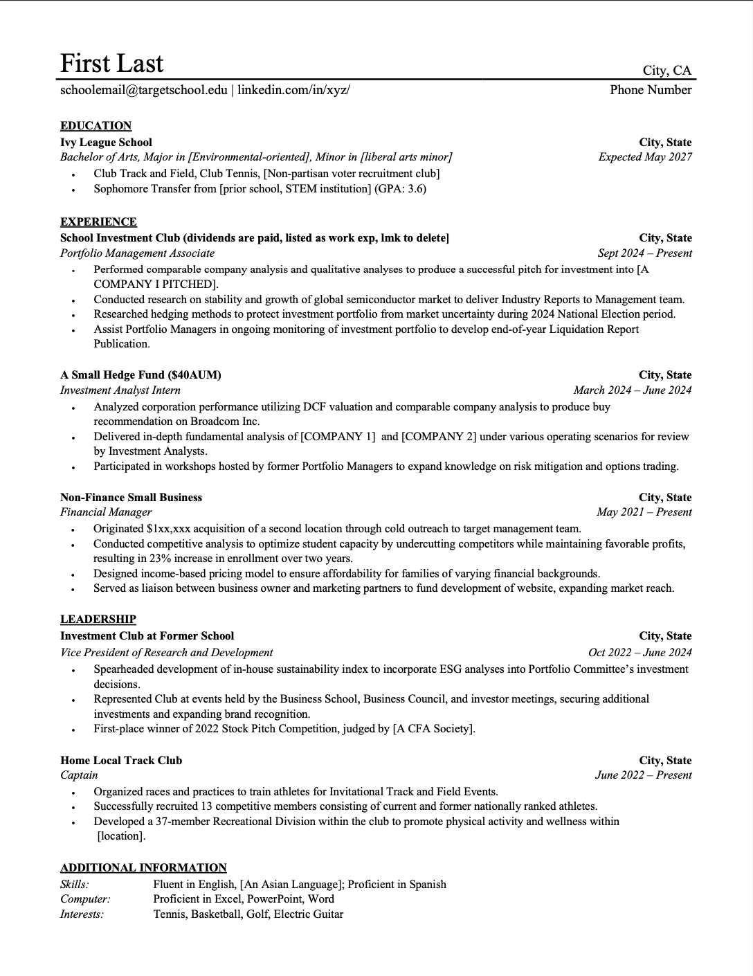 Resume