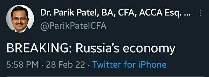 dr parik patel russia tweet - mar 1st