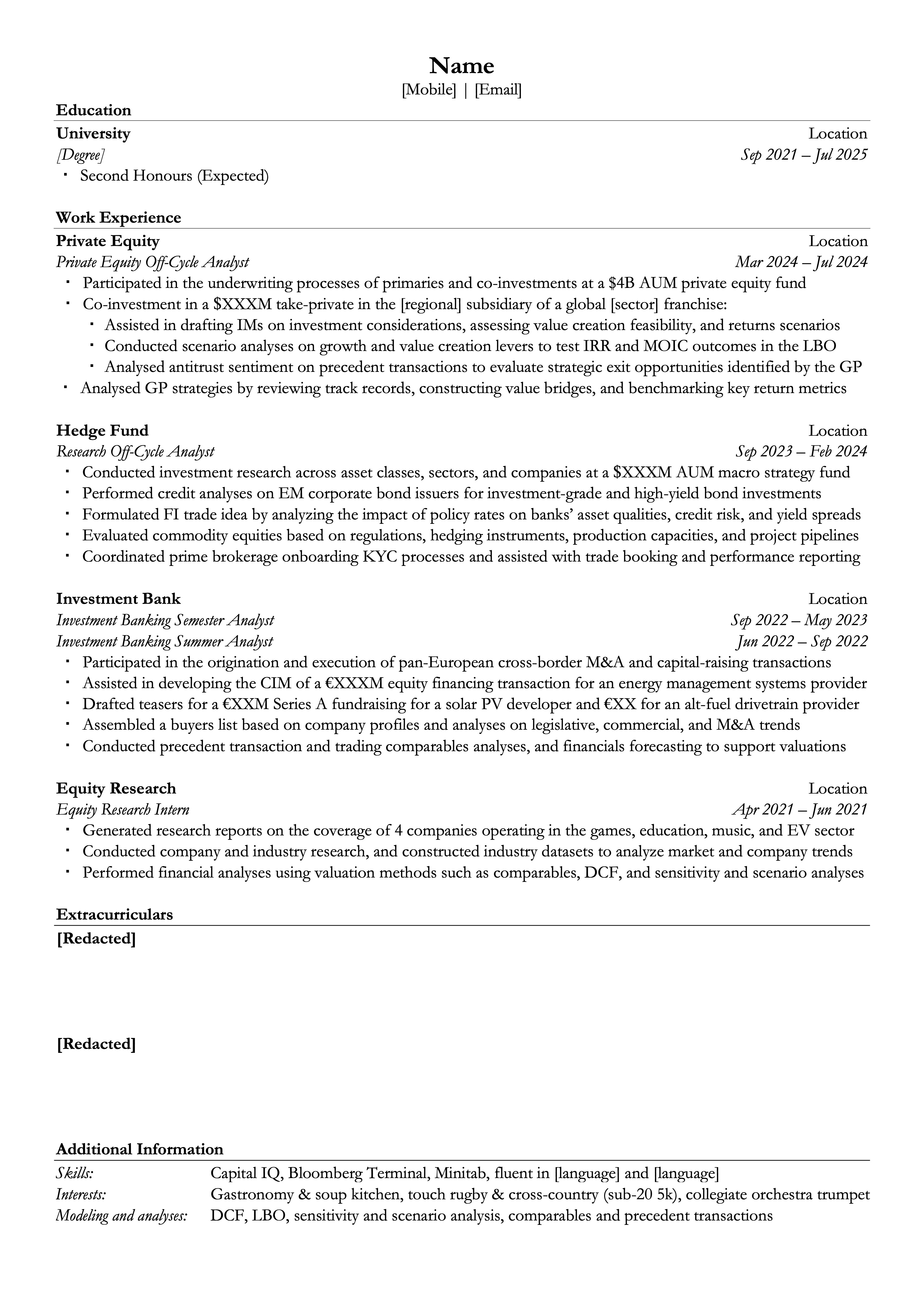 Resume