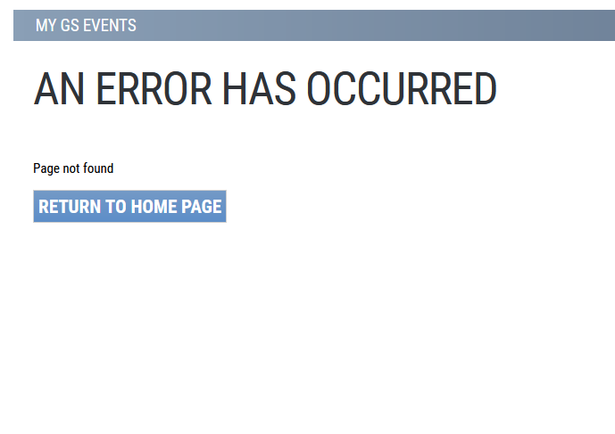 error 