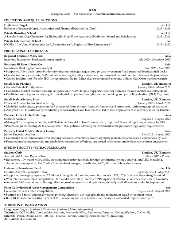 CV