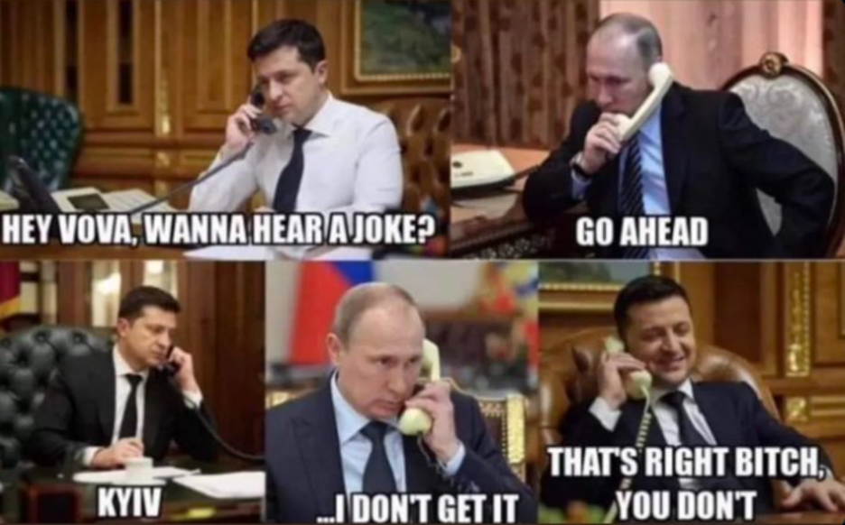 russia ukraine you don't get it meme - Mar 1st