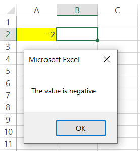 Basic If…Else VBA script