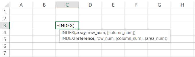 Worksheet formula