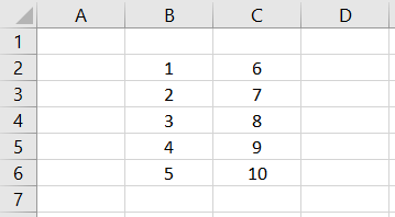 Spreadsheet showing about the Array Formula