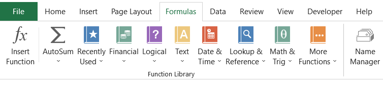 Basic Excel Formulas