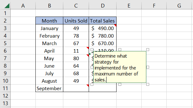 Highlighting important data