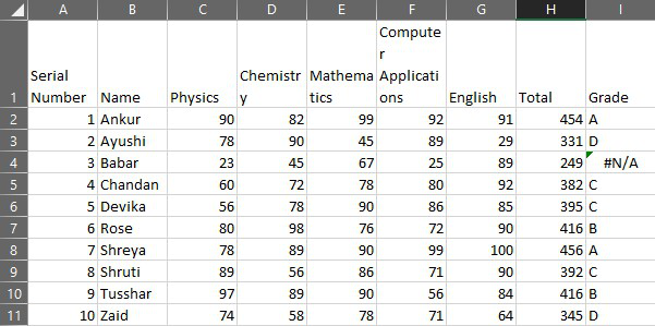 Example 1 Result demo