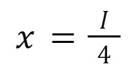 x=I4