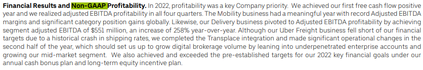 Financial Results and Non-GAAP Profitability