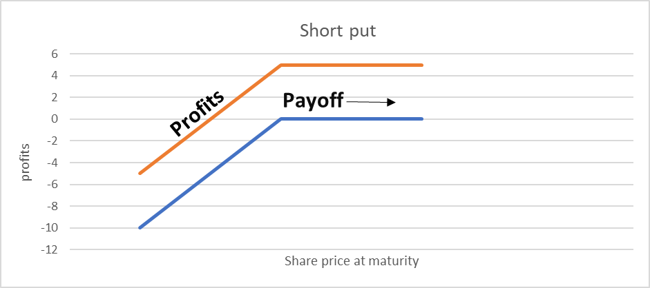 Short Put Graph