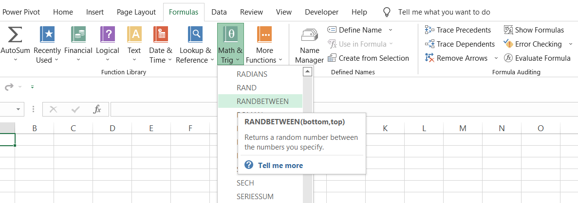 RANDBETWEEN Function - Formula, Examples, How to Use | Wall Street Oasis