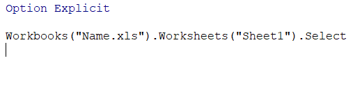 Selecting the worksheets, cells, rows & columns using VBA (2)